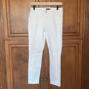 The Limited White Skinny Jeans